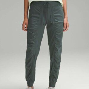 NWT Lululemon Dance Studio Mid-Rise Joggers, Sz 6, Dark Forest